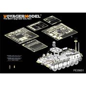 PE35651 Voyager Model 1/35 Photo Etching for the IDF NAGMAHON Basic Armored Personnel Carrier