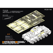 PE351168B Voyager Model 1/35 Photo Etching for Russian KV-1 Mod. 1942 Basic (with gun barrel)