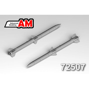 AMC72507 Advanced Modeling 1/72 Набор из 4-х моделей ракет AIM-120D AMRAAM