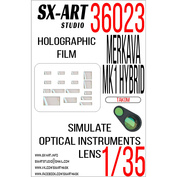 36023 SX-Art 1/35 Имитация смотровых приборов MERKAVA MK.1 Hybrid (TAKOM)