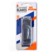 AK9545-B AK Interactive Изогнутые лезвия для AK9545 (10 шт.) / Straight Blades For AK9545 (10 Units)