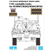 RM-3027 Rye Field Model 1/35 Рабочие траки Т-161 для М109А7/М2А3/М2А4/М7А3