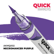 AKMQ002 AK Interactive Маркер QUICK MARKER - Фиолетовый некроманта / Necromancer Purple