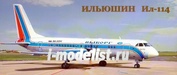 PasModels 14410 1/144 scales of the Ilyushin Il-114 (resin)
