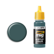 AMIG0077 Ammo Mig Краска акриловая DULL GREEN (пасмурно-зелёный)