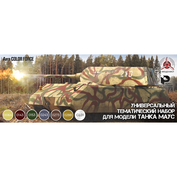 art.5073 Pacific88 Universal thematic set for the model of the tank 