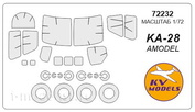72232 KV Models 1/72 Маска для Каммов-28
