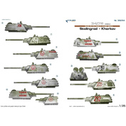 35054 ColibriDecals 1/35 Decal for tank 34/76 (1942) Stalingrad-Kharkiv