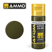 ATOM20065 Ammo Mig Акриловая краска ATOM COLOR Тёмно-оливковый / Dark Olive Drab