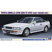 21136 Hasegawa 1/24 Автомобиль Toyota Corolla Levin AE92 GT Apex