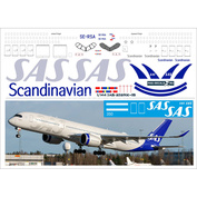 350900-05 PasDecals 1/144 Декаль на A350-900 SAS