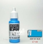 70844 Vallejo Краска акриловая `Model Color Небесно-голубой/Deep gky blue