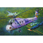 02884 Трубач 1/48 Американский спасательный вертолет ВВС HH-34J