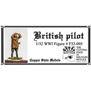 F32-003 Copper State Models 1/32 Британский лётчик