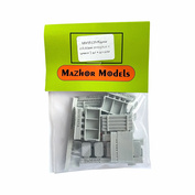 MM35120 Major Models 1/35 Box 23/30 mm open + 15 Zinc + 3 decals