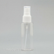 F20-015 MiniWarPaint Spray bottle, transparent plastic, 50 ml