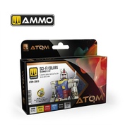 ATOM20810 Ammo Mig Базовый набор ATOM: Научно-фантастические цвета / Beginners Set: SCI-FI Colors