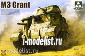 2086 Takom 1/35 Британский танк M3 GRANT