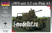 7206 MACO 1/72 sWS with 3,7 cm Flak 43