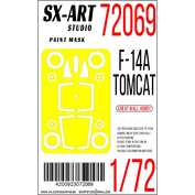 72069 SX-Art 1/72 Окрасочная маска F-14A Tomcat (GWH)