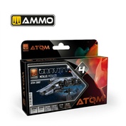 ATOM20807 Ammo Mig Набор ATOM Gravity 4 - Металлик / ATOM Gravity Set 4 - Metallic (6 цветов)