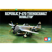 60770 Tamiya 1/72 Американский истребитель-бомбардировщик Republic P-47D Thunderbolt 