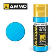 ATOM20112 Ammo Mig Акриловая краска ATOM COLOR Ярко-синий / Bright Blue