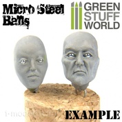 9286 Green Stuff World Маленькие стальные шарики 2-4 мм / Micro STEEL Balls (2-4mm)