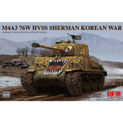 RM-5049 Rye Field Model 1/35 Tank M4A3 76W HVSS Sherman Korean War