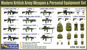 35GM0026 Gecko Models 1/35 Modern British Army Weapon & Equipment Set