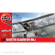 2052 Airfix 1/72 Gloster Gladiator Mk I
