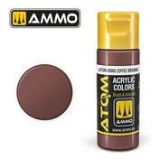 ATOM20060 Ammo Mig Акриловая краска ATOM COLOR Кофейно-коричневый / Coffee Brown