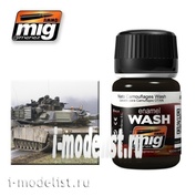 AMIG1008 Ammo Mig NATO CAMOUFLAGES WASH (Wash for NATO camo)