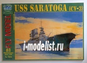 FL81 FLY Model 1/200 USS Saratoga (CV-3) 