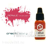 F138 Pacific88 Acrylic paint Tomato red (Tomato red) Volume: 10 ml.