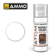 ATOM20177 Ammo Mig Акриловая краска ATOM COLOR WASHABLE Белый / White