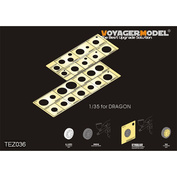 TEZ036 Voyager Model Шаблоны для окраски колес AFV (для Dragon)