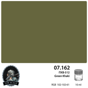 07.162 Jim Scale Краска спиртовая ПХВ-512 Green Khaki