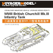 PE35171 Voyager Model 1/35 Фототравление для танка Churchill Mk.III (для AFV CLUB 35153)