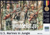 3589 MasterBox 1/35 U.S.Marines in Jungle, Ww Ii Era