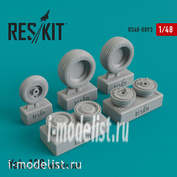 RS48-0093 RESKIT 1/48 Yak-130 Resin wheels