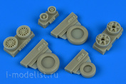 148 015 Aires 1/48 Kit of the F-16I Sufa weighted wheels
