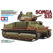 35344 Tamiya 1/35 Французский средний танк SOMUA S35, с одной фигурой