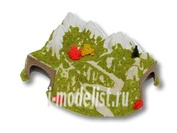 5071 Heki Материалы для диорам Угловой туннель двухколейный