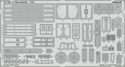 72702 Eduard 1/72 photo etched parts for F-14A exterior