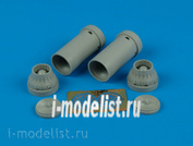 7178 Aires 1/72 add-on Kit F-14A Tomcat exhaust nozzles - closed position