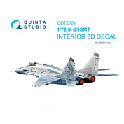 QD72161 Quinta Studio 1/72 3D Декаль интерьера кабины М-29СМТ (GWH)