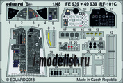 49939 Eduard photo etched parts for 1/48 RF-101C interior