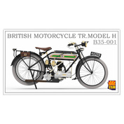 B35-001 Copper State Models 1/35 Британский мотоцикл Tr.Model H