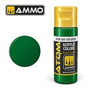 ATOM20091 Ammo Mig Акриловая краска ATOM COLOR Зеленый папоротник / Fern Green